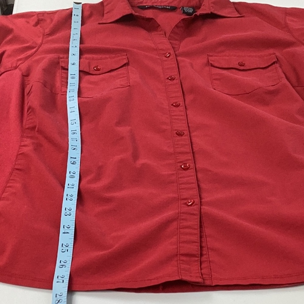 Zac & Rachel Women’s Size 2X Button Down Shirt. - Picture 7 of 9